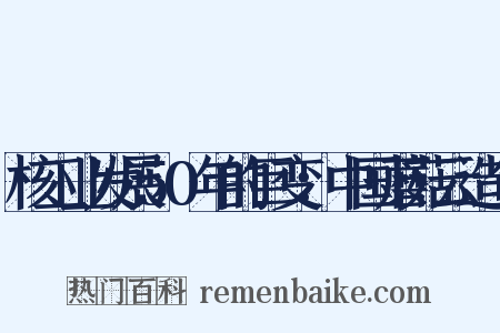 核工业发展50年的巨变：中国蘑菇云造句是什么意思的图片
